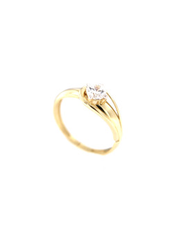 Yellow gold engagement ring DGS01-02-17