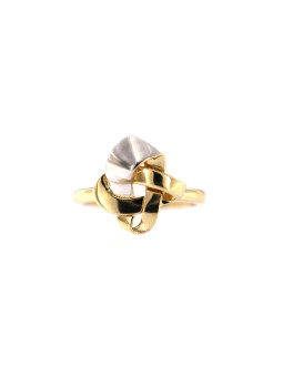 Yellow gold ring DGB01-08