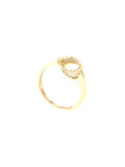 Yellow gold ring DGB01-09