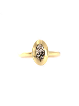 Yellow gold ring DGB01-10