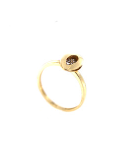 Yellow gold ring DGB01-10