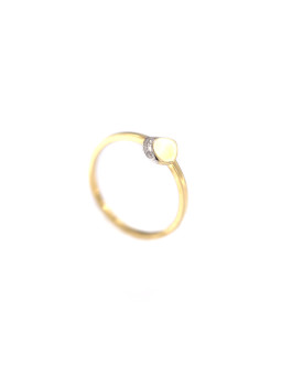 Yellow gold ring DGB01-11