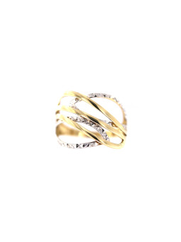 Yellow gold ring DGB10-01