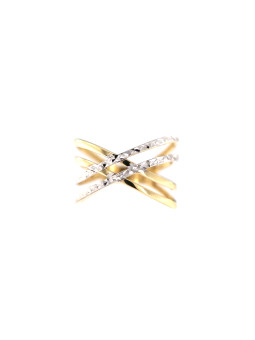 Yellow gold ring DGB10-03