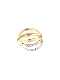 Yellow gold ring DGB10-03