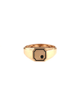 Rose gold men ring DRV01-10