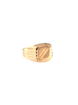 Rose gold men ring DRV04-02