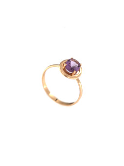 Rose gold ring with tanzanite DRA03-05
