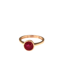 Rose gold spinel ring DRA05-08