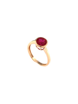 Rose gold spinel ring DRA05-08