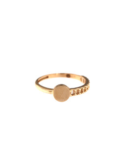 Rose gold ring DRB03-28