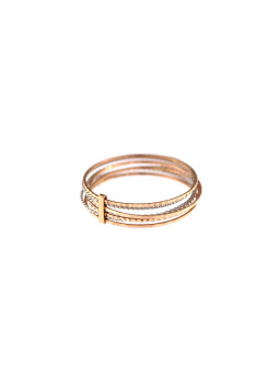 Rose gold ring DRB03-30