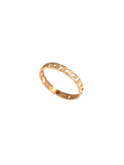 Rose gold ring DRB03-34