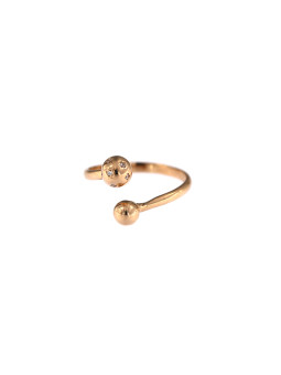 Rose gold ring DRB04-07