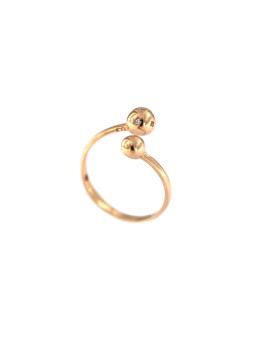Rose gold ring DRB04-07