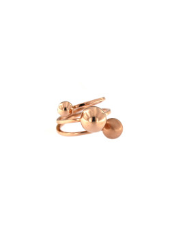 Rose gold ring DRB04-16