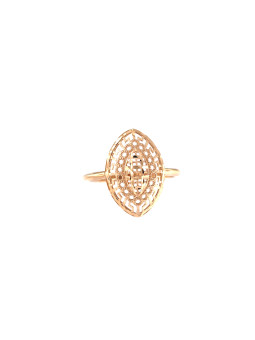 Rose gold ring DRB07-14