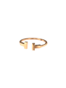 Rose gold ring DRB08-05