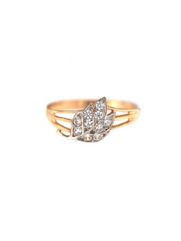 Rose gold zirconia ring DRC15-01