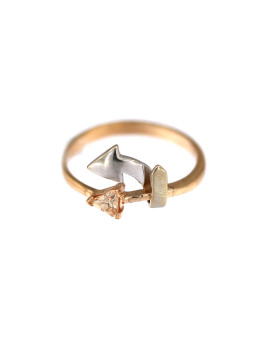 Auksinis žiedas su...