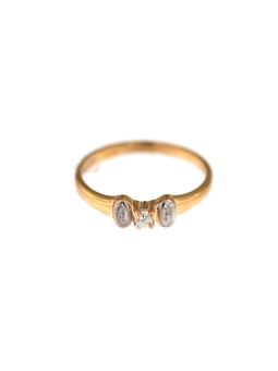 Rose gold zirconia ring...