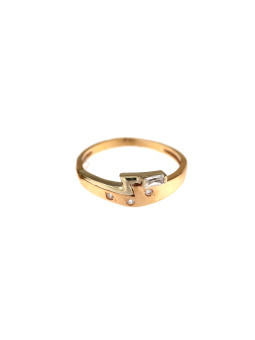 Rose gold zirconia ring DRC24-06