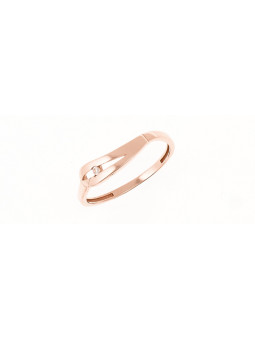 Rose gold zirconia ring DRC24-19 18MM