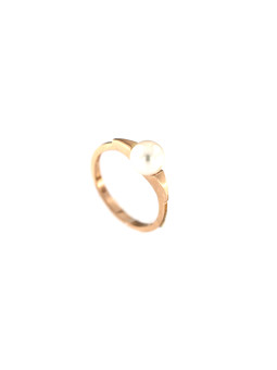 Rose gold pearl ring...