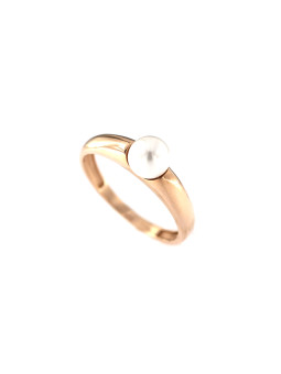 Rose gold pearl ring...