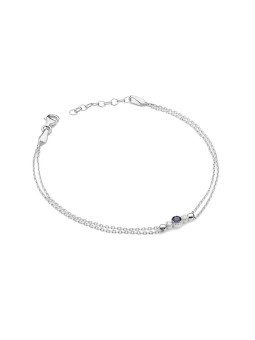 White gold bracelet with...