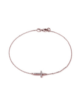 Rose gold bracelet with...