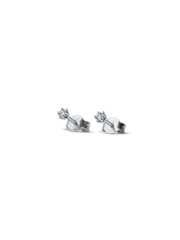 White gold diamond earrings...