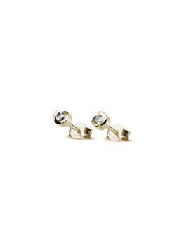 Yellow gold earrings with...