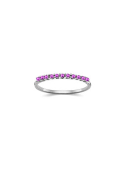 White gold ring with tanzanite DBBR14-TZ-01