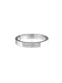 White gold ring with diamonds DBBR16-06