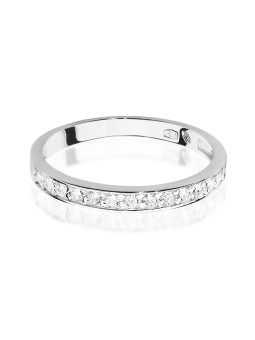 White gold ring with...