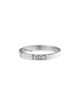 White gold ring with...