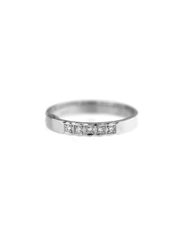 White gold ring with...