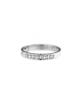 White gold ring with...