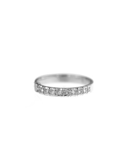 White gold ring with diamonds DBBR16-15 18.5MM