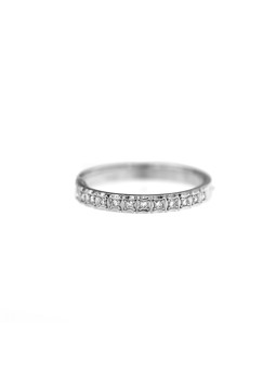 White gold ring with...