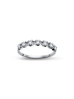 White gold ring with...