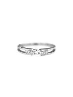 White gold engagement ring...