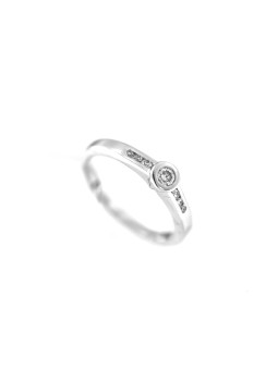 White gold engagement ring with diamonds DBBR10-12