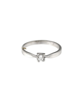 White gold engagement ring...