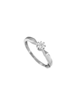 White gold engagement ring...