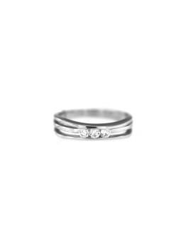 White gold ring with diamond DBBR11-04