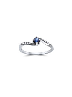 White gold ring with...