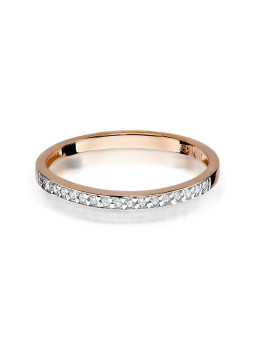 Rose gold ring with...