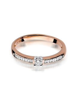 Rose gold engagement ring...